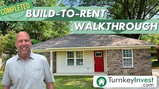 Completed Build-To-Rent House Walkthrough