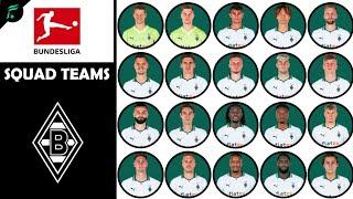 BORUSSIA MONCHENGLADBACH  MEN SQUAD TEAMS - Bundesliga Season 2023/2024 | FAN Football