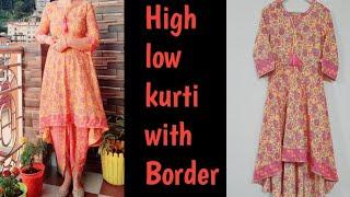 Latest kurti design for tulip salwar|| Fab Stitch #umbrella #kurti