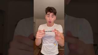 Bend pencil ️ magic trick  Toturial vireshkumar gk study #trending magic 