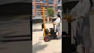 Electric forklift#Small electric forklift#Electric truck#Handling truck#Loading and 9.8#supports