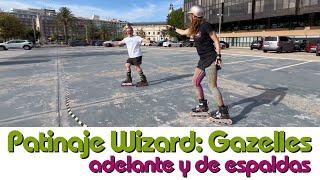 ¿Cómo mejorar tu patinaje Wizard con transiciones / Gacelas hacia adelante y hacia atrás.