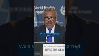 WHO Director-General Dr Tedros updates on mpox outbreak