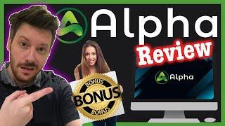 ALPHA REVIEW  HOW I MADE $70 A DAY WITH ALPHA APP REVIEW