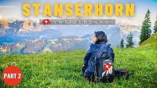 Stanserhorn Mountain Switzerland, Stanserhorn bahn view from Top of the Hill, Lucerne - Part 2