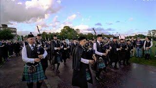 World Champions 2019 - Inveraray & District Pipe Band Dance Off the Field!