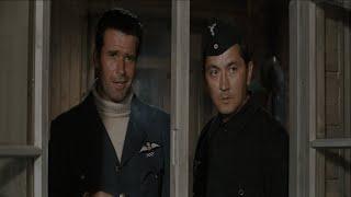 The Great Escape 1963 The Scrounger James Garner scene 4K HDR