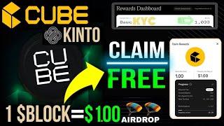 Cube Exchange Airdrop Claim Free | Cube Exchange Kyc Process | Kinto Airdrop Price | Airdrop Update