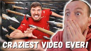 CRAZIEST VIDEO EVER!!! MrBeast World’s Deadliest Obstacle Course! (REACTION!!!) will Mack win!?!