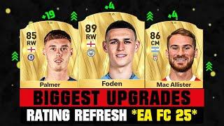 FIFA 25 | BIGGEST PREMIER LEAGUE RATING UPGRADES (EA FC 25)!  ft. Foden, Palmer, Mac Allister…