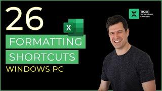 How To Format Your Excel Spreadsheet Quickly And Professionally With 26 Excel Keyboard Shortcuts