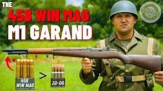 The 458 Win Mag M1 Garand (The Legends Are True !!!)