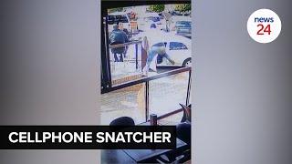 WATCH | Phones snatched from restaurant tables in quick dash and getaway in Pretoria