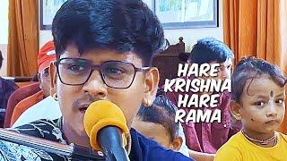 Hare Krishna Hare Rama | Shyam Ishwar Das | Beautiful Iskcon Kirtan