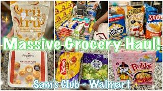 *New* Massive Two Week Grocery Haul/Sams Club, Walmart, and Target / May 2024 / Family of 4