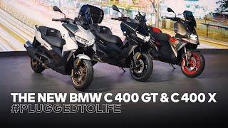 Los nuevos BMW C 400 GT y C 400 X