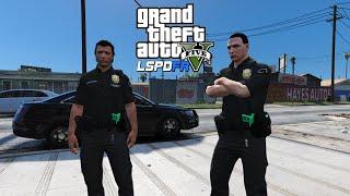 (No Commentary) GTA V LSPDFR | Gang unit Patrol