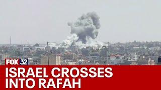 Israeli forces seize control of Gaza Strip side of Rafah border crossing