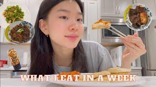 what i eat in a week │ simple & healthy meals