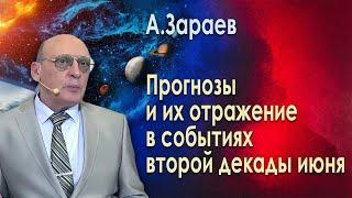 ПРОГНОЗЫ И ИХ ОТРАЖЕНИЕ В СОБЫТИЯХ ВТОРОЙ ДЕКАДЫ ИЮНЯ * АСТРОЛОГ АЛЕКСАНДР ЗАРАЕВ