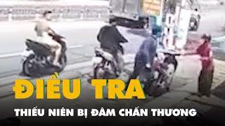 Dùng nón bảo hiểm tấn công cô gái trẻ, thiếu niên bị đâm chấn thương