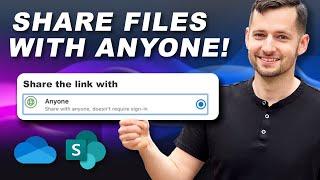 Can't Share a File with Anyone? How to Allow File Sharing in Microsoft 365 OneDrive & SharePoint