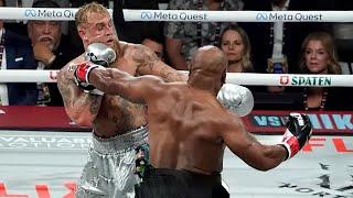 Mike Tyson vs Jake Paul 2024 The Legend Mike Tyson destroyed Jake Paul on Smackdown 2K23