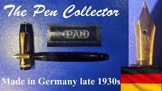 PAN German Vintage Fountain Pen Review