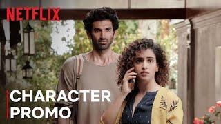 Aditya Roy Kapur & Sanya Malhotra as Dr. Akash & Shruti | Ludo | Netflix India