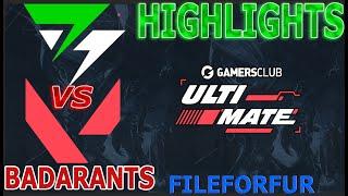 [PT-BR] BADARANTS (SACY) vs Fusion Fraggers HIGHLIGHTS / BEST MOMENTS / Gamers Club Ultimate #2