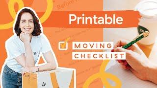Moving checklist & timeline | download & print