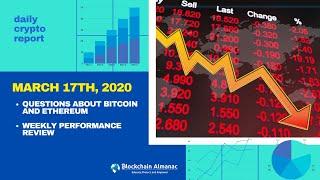 Blockchain Almanac; Crypto Market Report; March 17, 2020