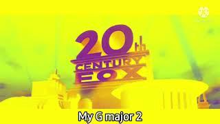 20th century fox in My G major collection