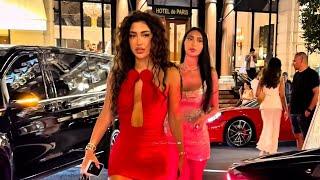 MONACO LADIES BEST NIGHTLIFE SUPERCAR ARRIVALS & BILLIONAIRE LUXURY