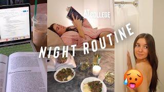 my night routine! (at college) 2021