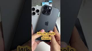 Why do people love the iPhone…