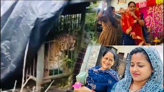 चीता पकड़ा गया पर खोफ बरकरार || माँ हार नहीं मानती कभी #aartibhattjoshivlogs #dailyvlogs #maabeti