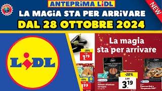 Volantino LIDL dal 28 ottobre al 3 novembre 2024  Sconti fino al 33%  🟩⬜️🟥 #anteprima