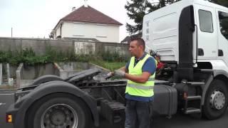 Attelage: Vérifications du tracteur.