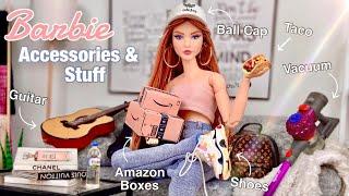 Realistic Barbie Doll Accessories & Items! My Favorite Miniatures + Where I Got Them