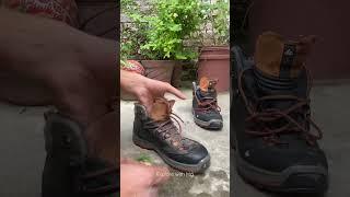 Cleaning of Quechua Shoes / decathlon Men Waterproof Trekking Boots 100 #trekking #decathlon #shorts