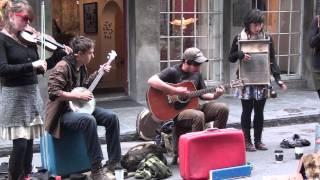 Yes Ma'am String Band on Royal Sreet in New Orleans.