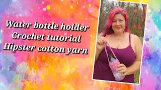 Water Bottler Holder Crochet tutorial