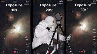 Seestar 50 Tutorial: How To Get Round Stars at 30s Exposures