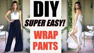 DIY: Super EASY Summer Wrap Pants! -By Orly Shani