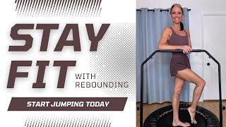 25m Health Routine on a Rebounder 7/22 | Strength & Flexibility with I Jump Instead