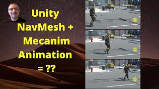 Combining Unity NavMesh with Humanoid Animation