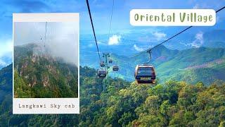 The longest free span mono cable car | Skycab Langkawi | Oriental village