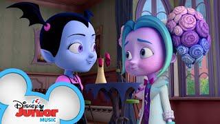 Curious Case of the Giggles | Vampirina | @disneyjr