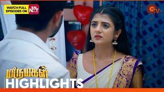 Marumagal - Highlights | 22 Nov 2024 | Tamil Serial | Sun TV